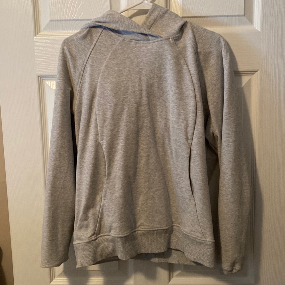 Grey Lululemon hoodie